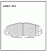 ALLIED NIPPON ADB01515 Brake Pad Set, disc brake