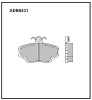 ALLIED NIPPON ADB0431 Replacement part