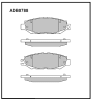 ALLIED NIPPON ADB0788 Brake Pad Set, disc brake