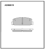 ALLIED NIPPON ADB0819 Brake Pad Set, disc brake