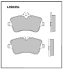 ALLIED NIPPON ADB0854 Brake Pad Set, disc brake