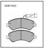 ALLIED NIPPON ADB11623 Brake Pad Set, disc brake