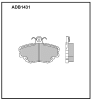 ALLIED NIPPON ADB1431 Brake Pad Set, disc brake