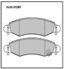 ALLIED NIPPON ADB31297 Brake Pad Set, disc brake