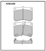 ALLIED NIPPON ADB3206 Brake Pad Set, disc brake