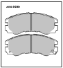 ALLIED NIPPON ADB3229 Brake Pad Set, disc brake