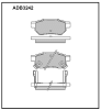 ALLIED NIPPON ADB3242 Brake Pad Set, disc brake