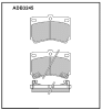 ALLIED NIPPON ADB3245 Brake Pad Set, disc brake