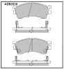 ALLIED NIPPON ADB3510 Replacement part