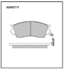 ALLIED NIPPON ADB3711 Brake Pad Set, disc brake