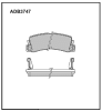 ALLIED NIPPON ADB3747 Brake Pad Set, disc brake