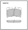 ALLIED NIPPON ADB3753 Brake Pad Set, disc brake