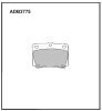 ALLIED NIPPON ADB3775 Brake Pad Set, disc brake