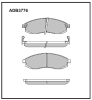 ALLIED NIPPON ADB3776 Brake Pad Set, disc brake