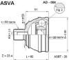 ASVA AD004 Joint Kit, drive shaft