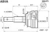ASVA GM-072 (GM072) Joint Kit, drive shaft