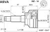 ASVA MZ-14 (MZ14) Joint Kit, drive shaft