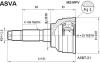 ASVA MZ-MPV (MZMPV) Joint Kit, drive shaft