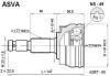 ASVA NS49 Joint Kit, drive shaft