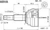 ASVA NS51 Joint Kit, drive shaft