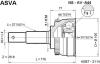 ASVA NS-AV-A44 (NSAVA44) Joint Kit, drive shaft