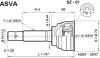 ASVA SZ01 Joint Kit, drive shaft