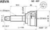 ASVA SZ027 Joint Kit, drive shaft