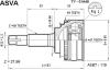 ASVA TY01A48 Joint Kit, drive shaft