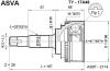 ASVA TY17A48 Joint Kit, drive shaft