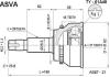 ASVA TY-61A48 (TY61A48) Joint Kit, drive shaft