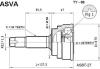 ASVA TY68 Joint Kit, drive shaft