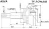 ASVA TY-ACV4A48 (TYACV4A48) Replacement part