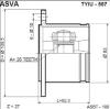 ASVA TYIU557 Replacement part