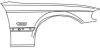 BODY PARTS BM46K98-270-R (BM46K98270R) Replacement part