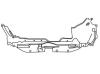 BODY PARTS HDCRV96990P Replacement part