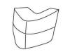 BODY PARTS ISROD93670BR Replacement part