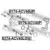 FEBEST 0174-ACV40LOW (0174ACV40LOW) Guide Bolt, brake caliper