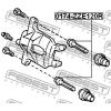 FEBEST 0174-ZZE120R (0174ZZE120R) Guide Bolt, brake caliper