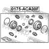 FEBEST 0175-ACA30F (0175ACA30F) Repair Kit, brake caliper