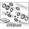 FEBEST 0175-ACU20F (0175ACU20F) Repair Kit, brake caliper