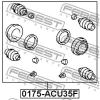 FEBEST 0175-ACU35F (0175ACU35F) Repair Kit, brake caliper