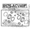 FEBEST 0175-ACV40F (0175ACV40F) Repair Kit, brake caliper