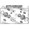 FEBEST 0175-NZE120F (0175NZE120F) Repair Kit, brake caliper