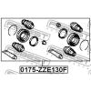 FEBEST 0175-ZZE130F (0175ZZE130F) Repair Kit, brake caliper