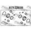 FEBEST 0175-ZZE150F (0175ZZE150F) Repair Kit, brake caliper
