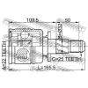 FEBEST 0811-B9R (0811B9R) Joint, drive shaft
