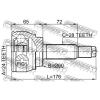 FEBEST 1410-REXIIAWD (1410REXIIAWD) Joint, drive shaft