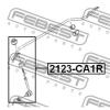 FEBEST 2123-CA1R (2123CA1R) Rod/Strut, stabiliser