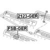 FEBEST 2123-GER (2123GER) Rod/Strut, stabiliser