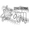 FEBEST 2582-407RM (2582407RM) Wheel Hub